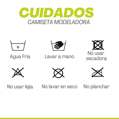 Camiseta Modeladora Efecto Sauna Elimina Barriga + Regalo